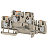 Weidmuller A2T 4 VL, Double-tier terminal, Push in, 800V - Rubicon Partner Portal